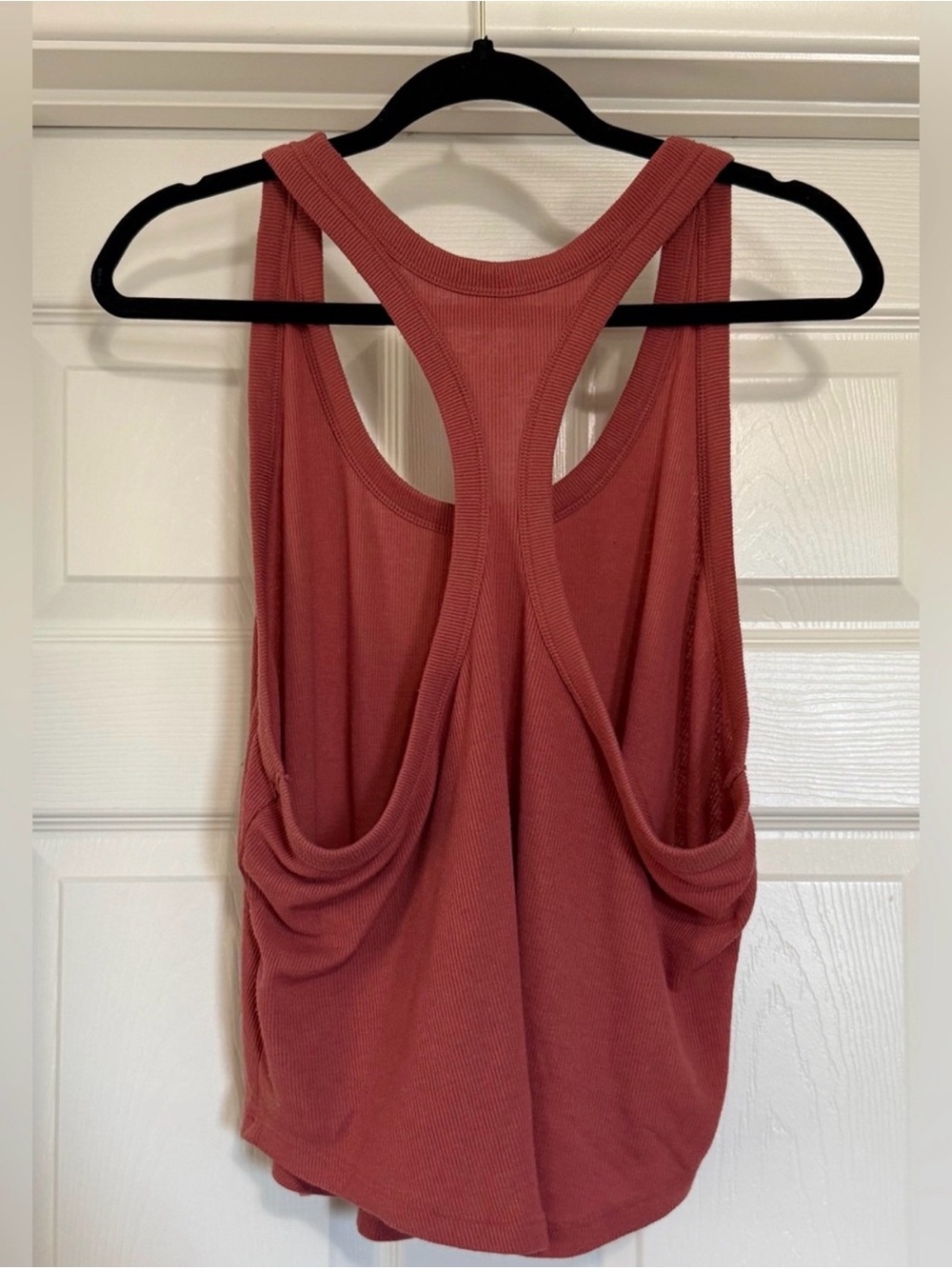 Old Navy Go-Dry Ribbed Tank Top Bundle 2X Pink Brown Racerback - Picture 5 of 10